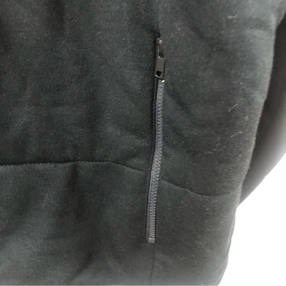 Three Dots Quilted Knit Jacket Size XXL Black Full Zip Pockets NWT - Picture 3 of 7